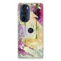 Smartphone hoesje Motorola Edge 30 Pro Letter Painting - thumbnail