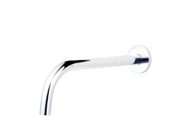 Wiesbaden SLIM 18mm uitloop rond 25 cm 1/2" chroom