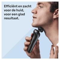 Braun 61-N4500CS Series 6 Scheerapparaat Zwart/Grijs - thumbnail