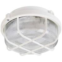 Deko Light Syrma Rund Weiß 401014 Buitenplafondlamp, Buitenlamp (wand) E27 Wit - thumbnail