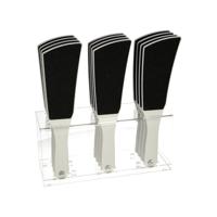 Face & Nail voetvijl xl wit display 12 stuks - thumbnail