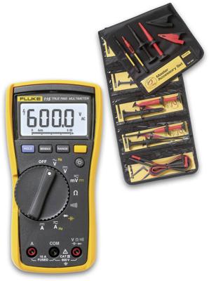 Fluke FLK115/TLK-225-1 Multimeter Digitaal Doorgangstest CAT III 600 V Weergave (counts): 6000 Fluke FLK115/TLK-225-1 Multimeter Digitaal Doorgangstest CAT III 600 V Weergave (counts): 6000