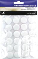 Kangaro K-5062 Klittenband Zelfklevend Rond 20 Mm 24 Stuks - thumbnail