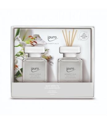 IPuro geurdiffuser white lily 2 x 50 ml