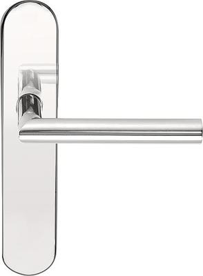 Formani Basics LB2-19P13SFC deurkruk geveerd op schild blind - gepolijst RVS