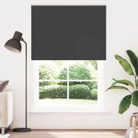 VidaXL Rolgordijn verduisterend 165x230 cm stofbreedte 161,6 cm zwart - thumbnail
