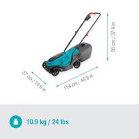 GARDENA Accu-grasmaaier Accu Zonder accu, Instelbare maaihoogte 18 V Snijbreedte max. 32 cm - thumbnail