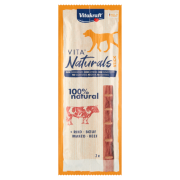 Vita Naturals Dog stick Rund 2x dierensnack Vitakraft - Vitakraft