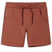 VidaXL Kindershorts met trekkoord 128 bruin - thumbnail