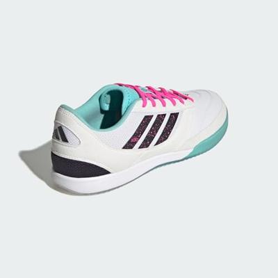 adidas Top Sala Competition II Zaalvoetbalschoenen (IN) Wit Zwart Turquoise Roze adidas Top Sala Competition II Zaalvoetbalschoenen (IN) Wit Zwart Turquoise Roze