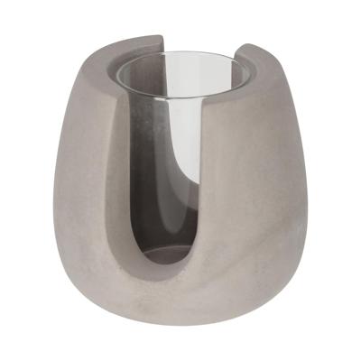 Jens Living Theelichthouder Tijn Grijs