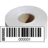 BENNING Barcode labels (Nr. 1 - 1000) - thumbnail