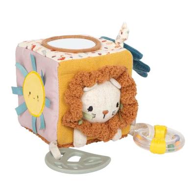 Small Foot - stoffen kubus kleine leeuw Small Foot - stoffen kubus kleine leeuw