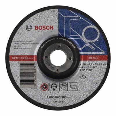 Bosch Accessoires Afbraamschijf | Metaal | 150x6 mm | per 1 | 2608600389 - 2608600389