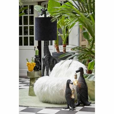 Light & Living Tafellamp 'Duck' 48cm, kleur Zwart