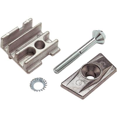 Hebie dubbel std verloopplaat-set m8