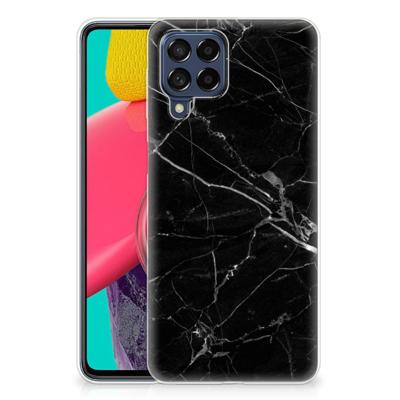 Samsung Galaxy M53 | TPU | Siliconen hoesje | Marmer Zwart - Origineel Cadeau Vader Samsung Galaxy M53 | TPU | Siliconen hoesje | Marmer Zwart - Origineel Cadeau Vader