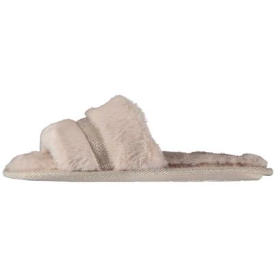 Apollo homeslippers dames textiel taupe