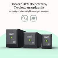Green Cell UPS Line-interactive 6,5 kVA 360 W 2 AC-uitgang(en) - thumbnail