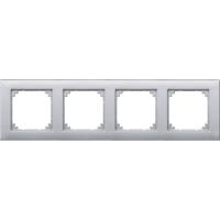 Merten 486460 Afdekking Frame System M Aluminium 1 stuk(s) - thumbnail