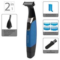Profi-Care PC-BHT 3074 330740 Detailtrimmer Blauw, Zwart - thumbnail