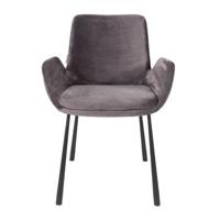 Zuiver Eetkamerstoel 'Brit' Velvet - thumbnail