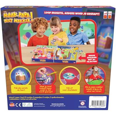 Sshh maak papa niet wakker