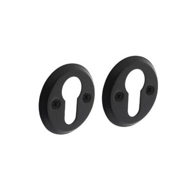 Intersteel Set van 2 cilinderrozettenTira rond zwart schroef - 0023.317387