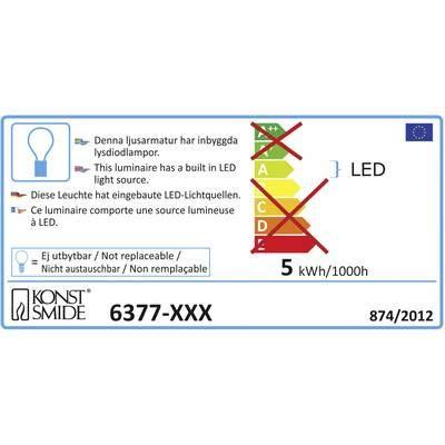 Konstsmide 6377-890 LED-boommantel Binnen Energielabel: F (A - G) werkt op het lichtnet Aantal lampen 180 LED Barnsteen
