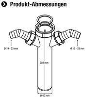 Cornat Afstelbuis/2 Wasmachine 6/4X40(414) - T356204R - thumbnail