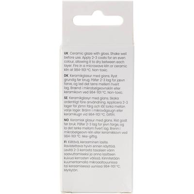 Creativ Company Keramiek glazuur 984-1101 c dekkend rose - 60ml