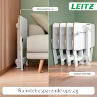 Leitz Ergo inklapbaar Zit/Sta bureau, klein, manueel, op voet - thumbnail