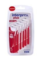 Interprox Plus ragers mini conical rood 6 Stuks - thumbnail