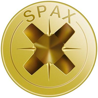200 Spax Yellox schroeven 5x20mm voldraad PZ2