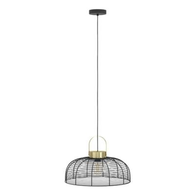 Eglo DraadlampRoundham Ø 45cm - zwart met goud - 43964