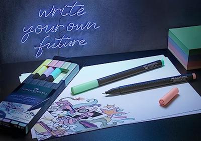 Faber Castell Fineliner Grip 0,4mm - etui 5 stuks Pastel