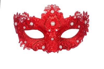 Masker stof met parels