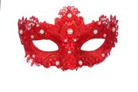 Masker stof met parels - thumbnail