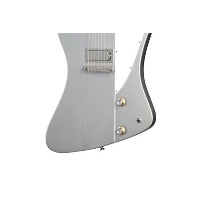 Epiphone 1963 Firebird I Silver Mist elektrische gitaar met hard case