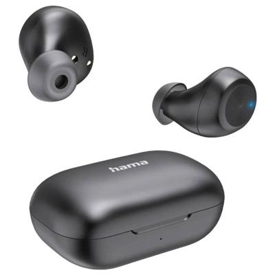 Hama Bluetooth®-hoofdtelefoon Spirit Chop II, TWS, in-ear, equalizer, zwart