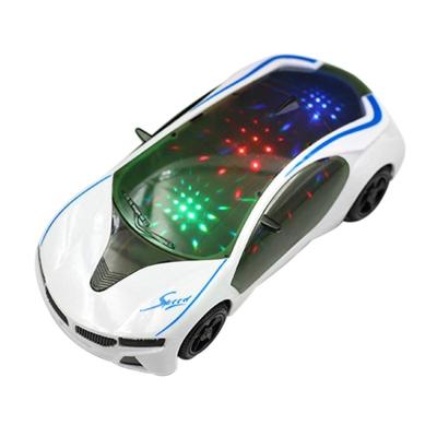 3D Supercar stijl elektrisch speelgoed met wiel verlichting muziek zingen kinderen jongens meisjes gift Electric Universal (zoals show)
