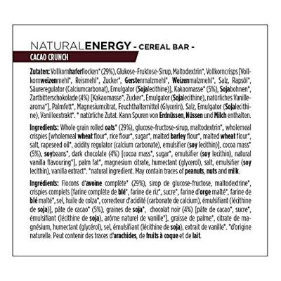 POWERBAR natural energy cereal (18 x 40gr) - strawberry cranberry - thumbnail