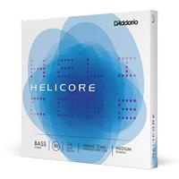 D&apos;Addario HH610 3/4M Helicore Hybrid Bass String Set,Medium Tension Contrabas - thumbnail