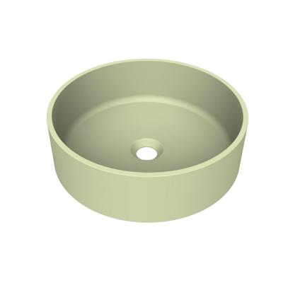 Arcqua Case waskom - rond - 40cm - mat pastel groen WAS706099 Arcqua Case waskom - rond - 40cm - mat pastel groen WAS706099