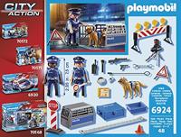 Playmobil City Action Politie wegversperring - thumbnail