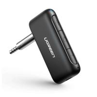 Ugreen CM276 Bluetooth 5.0 audio-ontvanger audio-adapter AUX jack Zwart - thumbnail