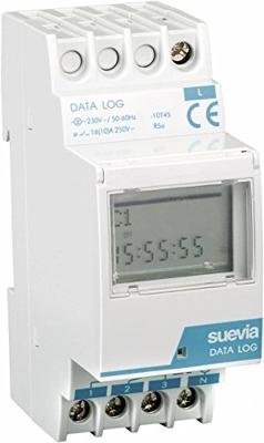 Suevia DigiLog DIN-rail schakelklok Digitaal 230 V/AC