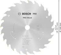 Bosch Accessories Bosch Power Tools 2608837670 Hardmetaal-cirkelzaagblad 140 x 12.7 mm Aantal tanden: 24 1 stuk(s) - thumbnail