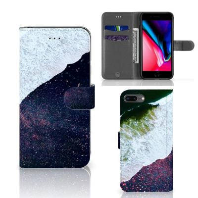Apple iPhone 7 Plus | 8 Plus | Book Case | Sea in Space