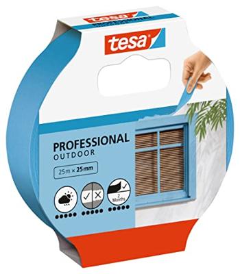 tesa PRECISION OUTDOOR 56250-00000-01 Maskeertape tesa Blauw (l x b) 25 m x 25 mm 1 stuk(s) tesa PRECISION OUTDOOR 56250-00000-01 Maskeertape tesa Blauw (l x b) 25 m x 25 mm 1 stuk(s)